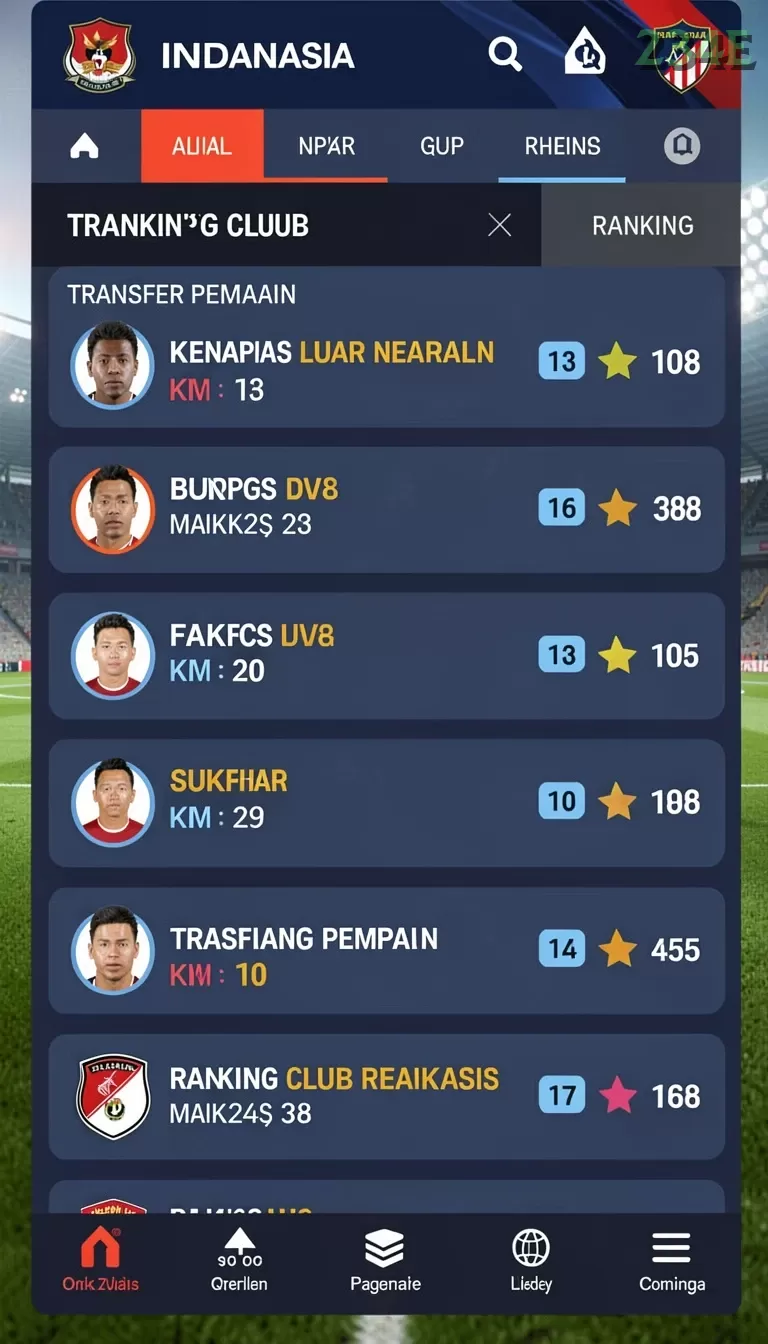 Cuplikan layar 98SPIN — aktivitas